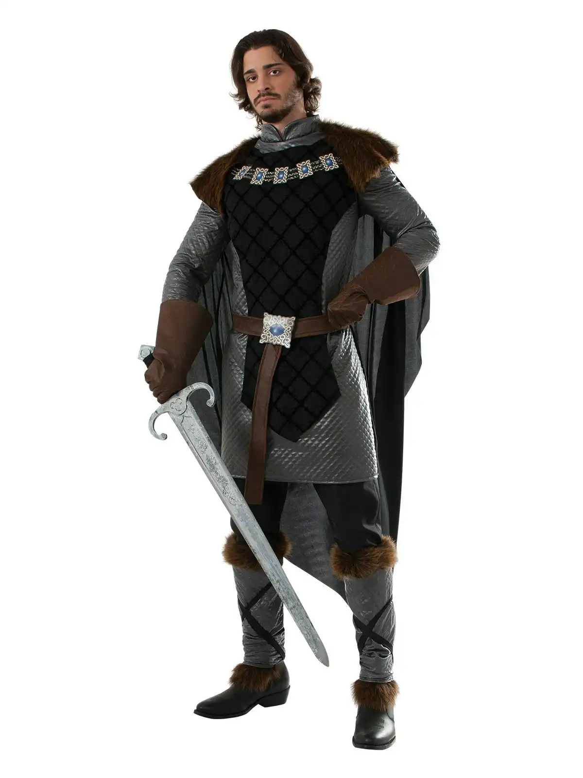 Rubies Dark Prince Robin Hood Medieval Men's Deluxe Dress Up Costume Size STD