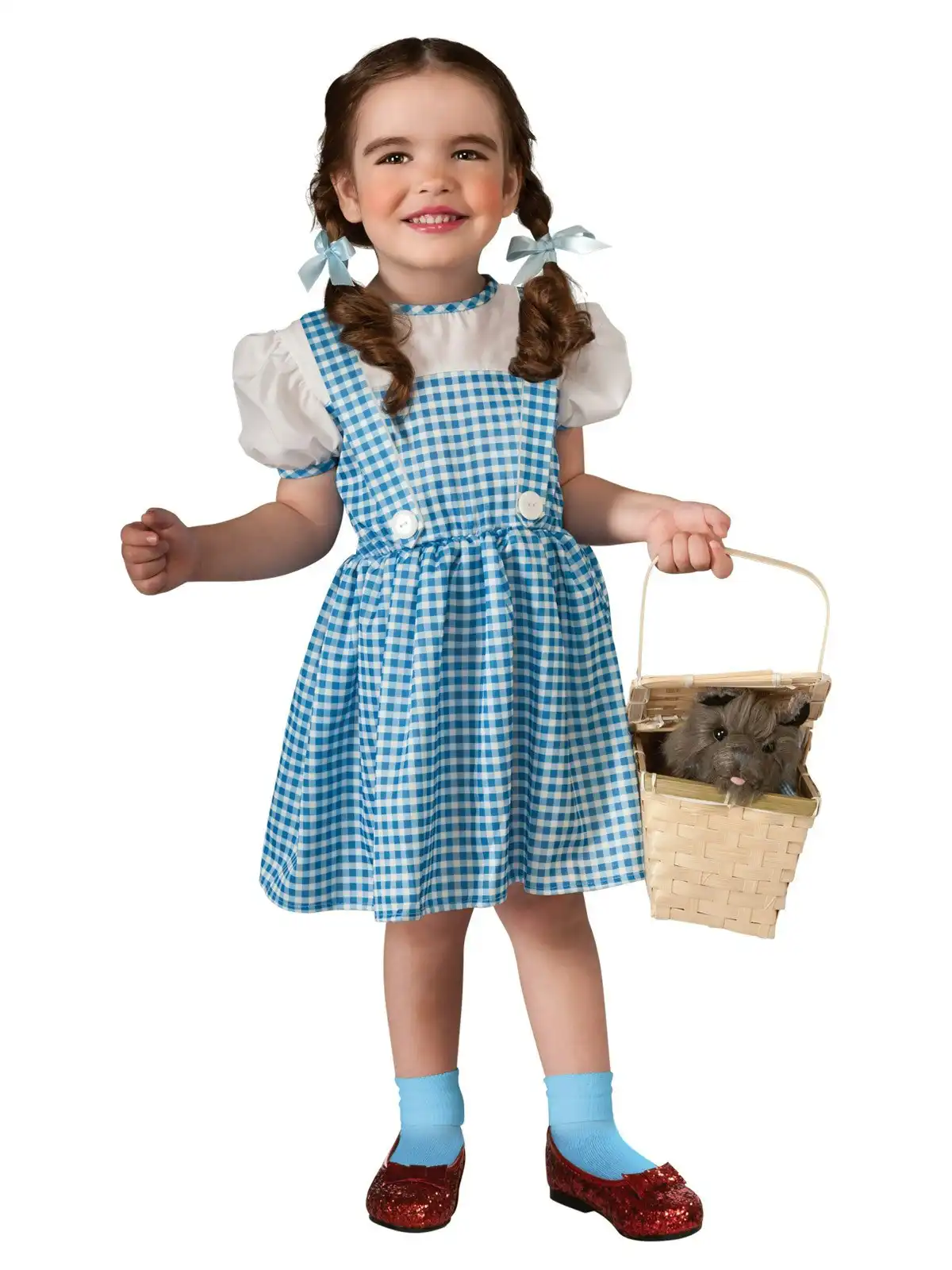 Wizard Of Oz Dorothy Dress Up/Character Party Costume - Size Baby Toddler