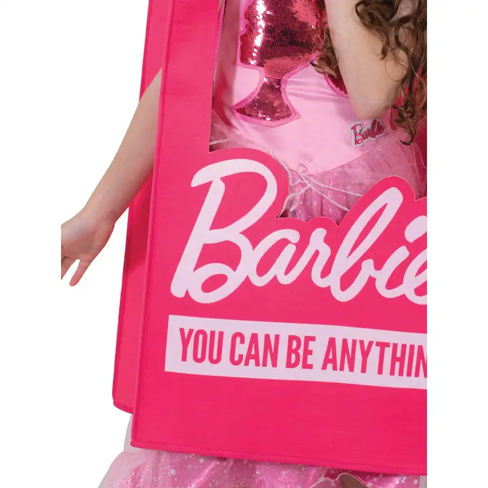 Mattel Barbie Lifesize Doll Box Kids/Children Halloween Party Dress Up Costume