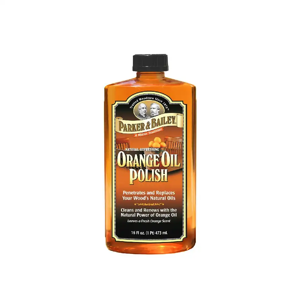 Parker & Bailey 473ml Natural Orange Oil Polish Scented Wood Surface Cleaner