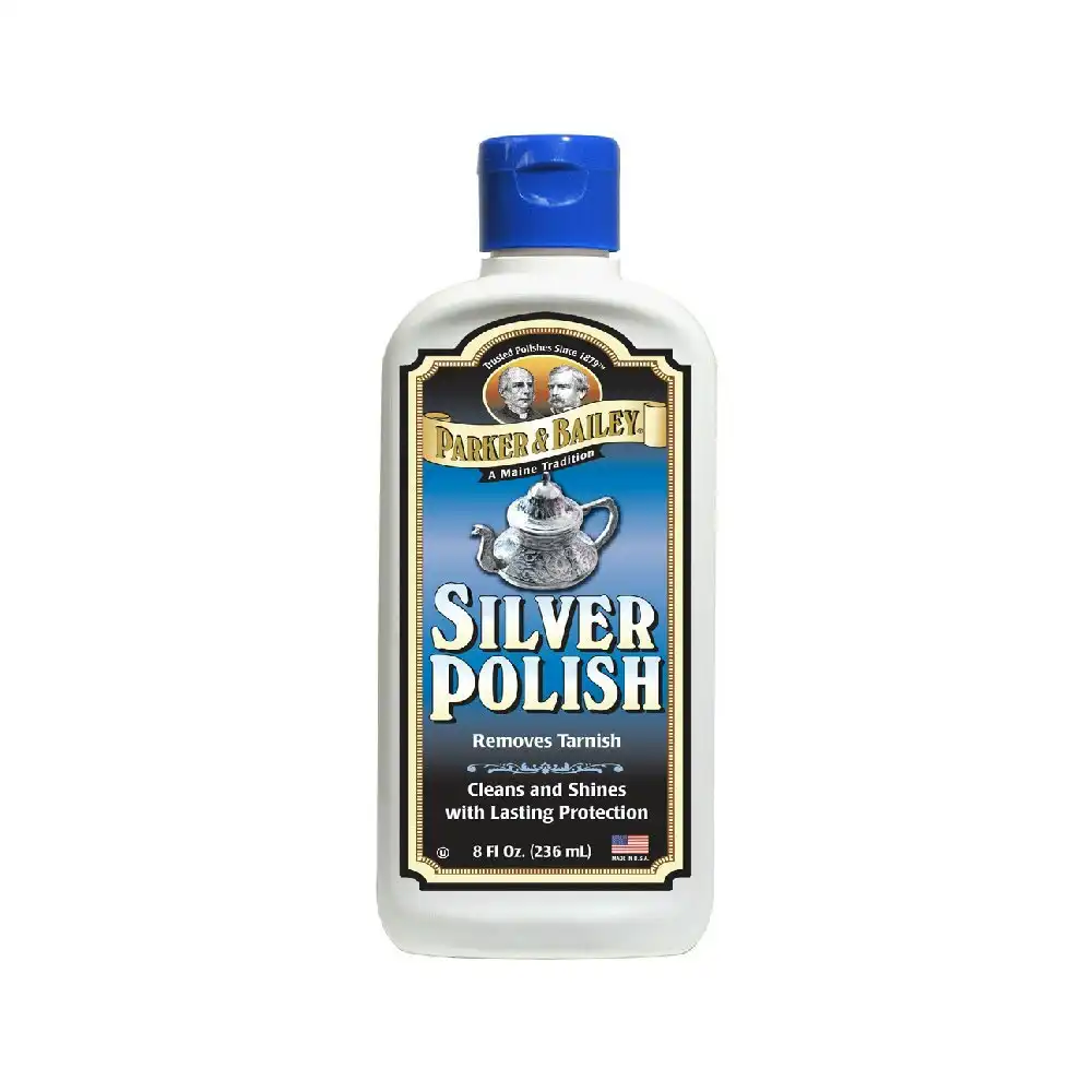 Parker & Bailey 236ml Silver Polish Jewelry/Cutlery Tarnish Remover Cleaner