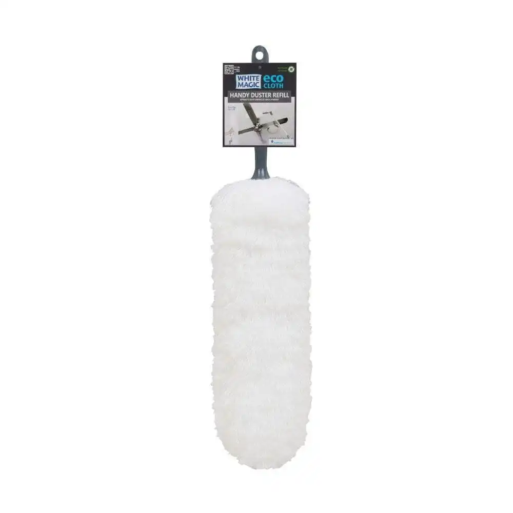 White Magic 50cm Handy Duster Refill Replacement Head Sweeping Cleaner White