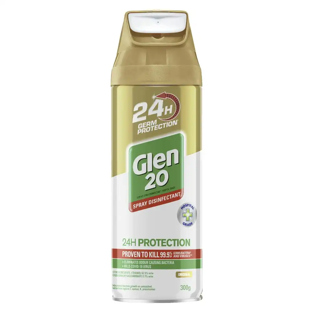 3PK Glen 20 Original 24hr Germ Protection Household Disinfectant Sanitizer Spray