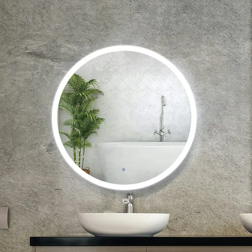 Embellir Wall Mirror with LED Light Vanity Bathroom 80cm