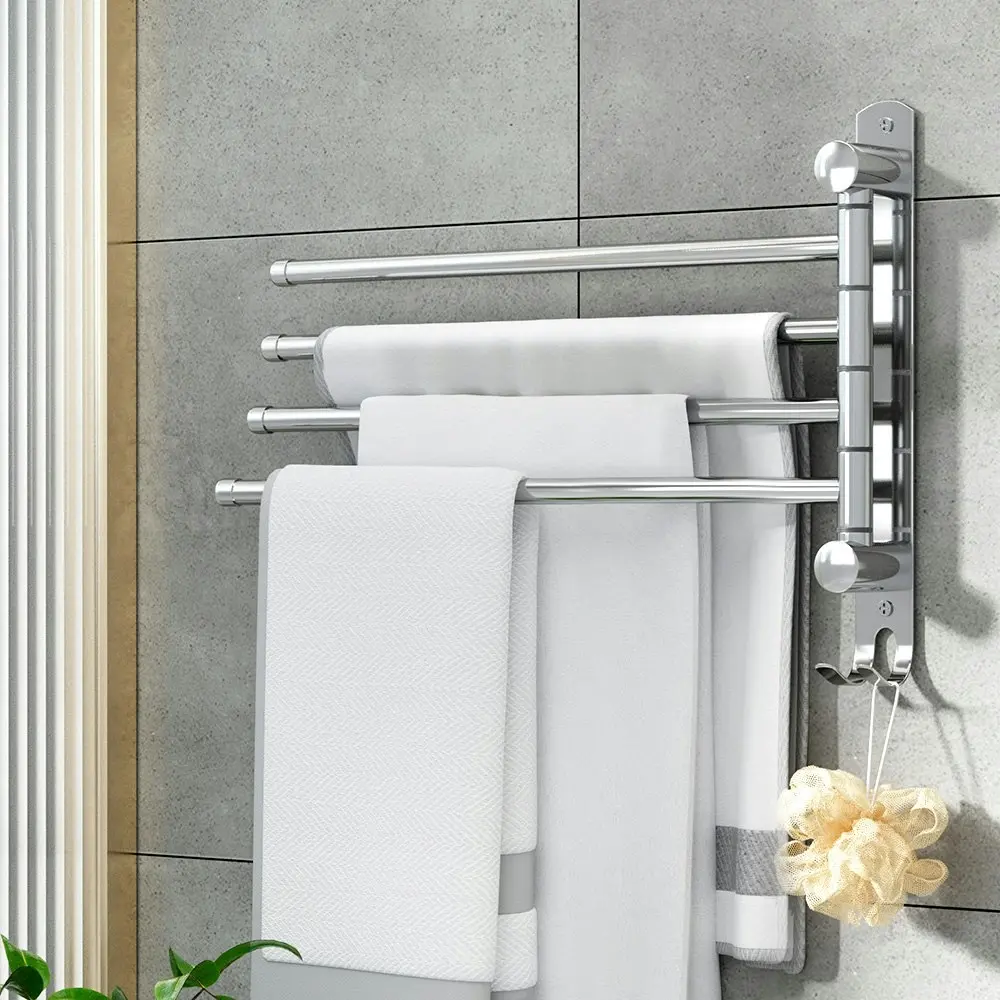 Single Swinging Towel Rails Single Swivel Towel Bar Towel Racks