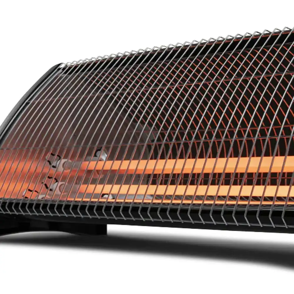 Goldair 57cm 2400W 3 Bar Radiant Heater Home/Room/Lounge Heating Charcoal