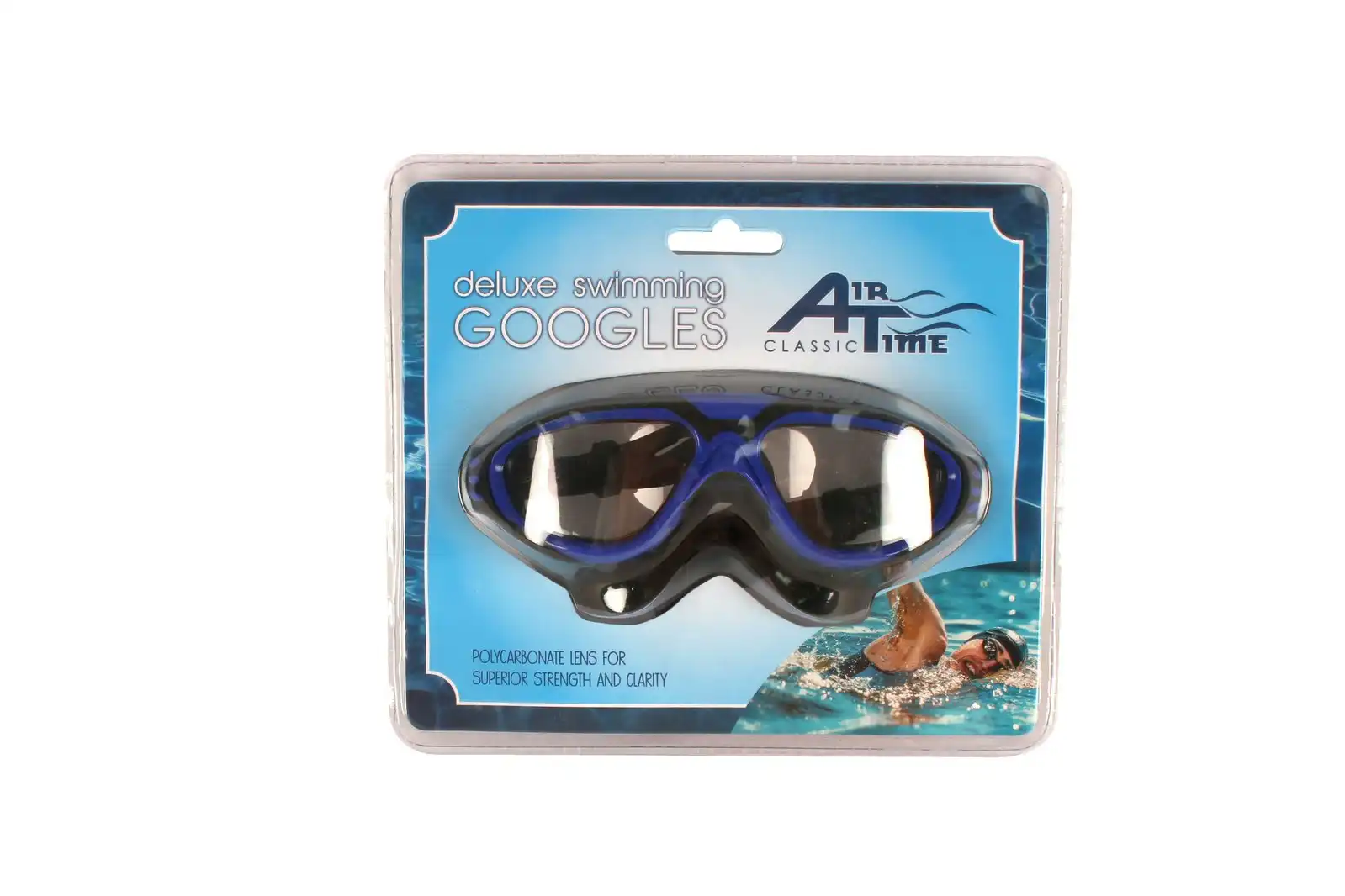 Airtime Swimming Goggle Deluxe Adults Pool/Beach Underwater Diving Protection