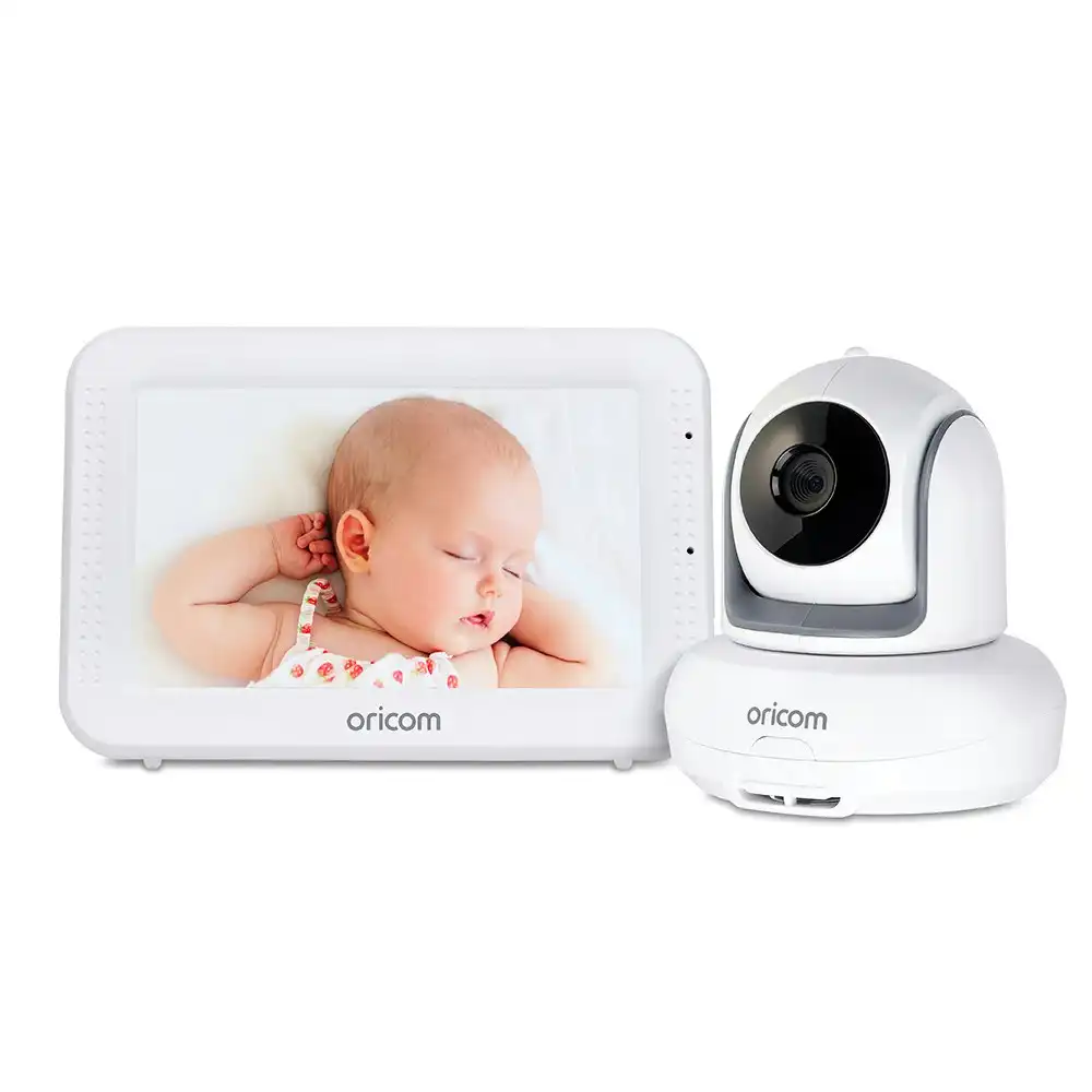 Oricom Secure875 5" Touchscreen Pan Tilt Video/Audio Night Vision Baby Monitor