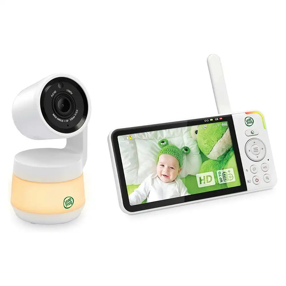 LeapFrog LF925HD 5" Wifi HD Video/Audio Camera Pan/Tilt Baby Monitor 360 Degree