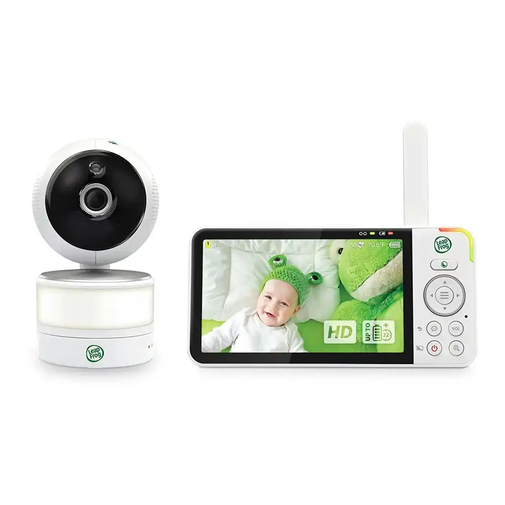 LeapFrog LF915HD 5" HD Video/Audio Pan & Tilt Camera Baby Monitor w/ Night Light