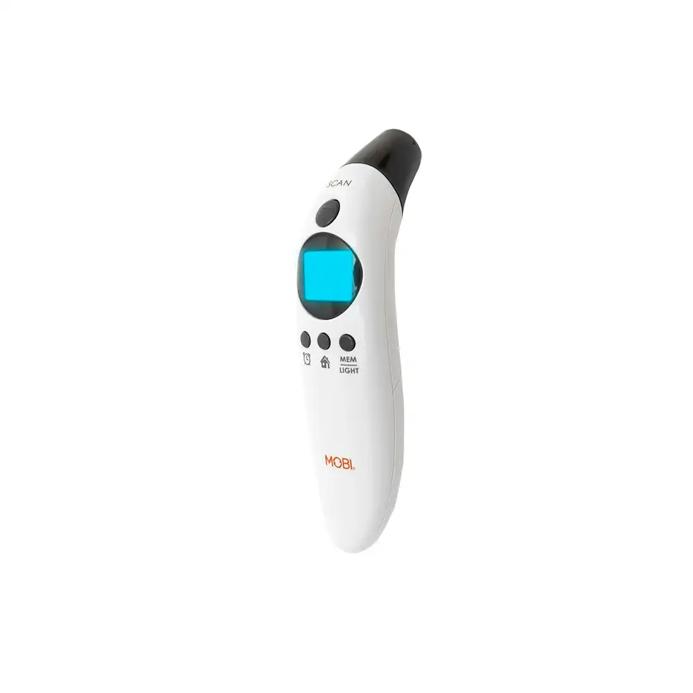 Mobi Dual Scan Baby/Infant Thermometer Health Ear/Forehead Temperature Check