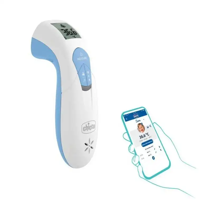 Chicco LED Electric No Contact Forehead Infrared Thermometer Thermo Family 0m+
