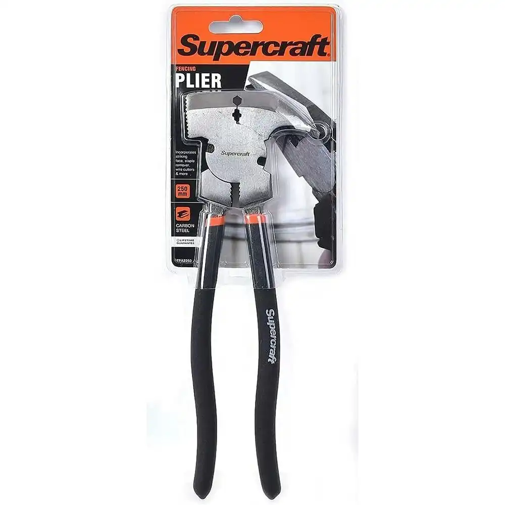 Supercraft Fencing Combination Nose Pliers Multi Tool Carbon Steel 272mm