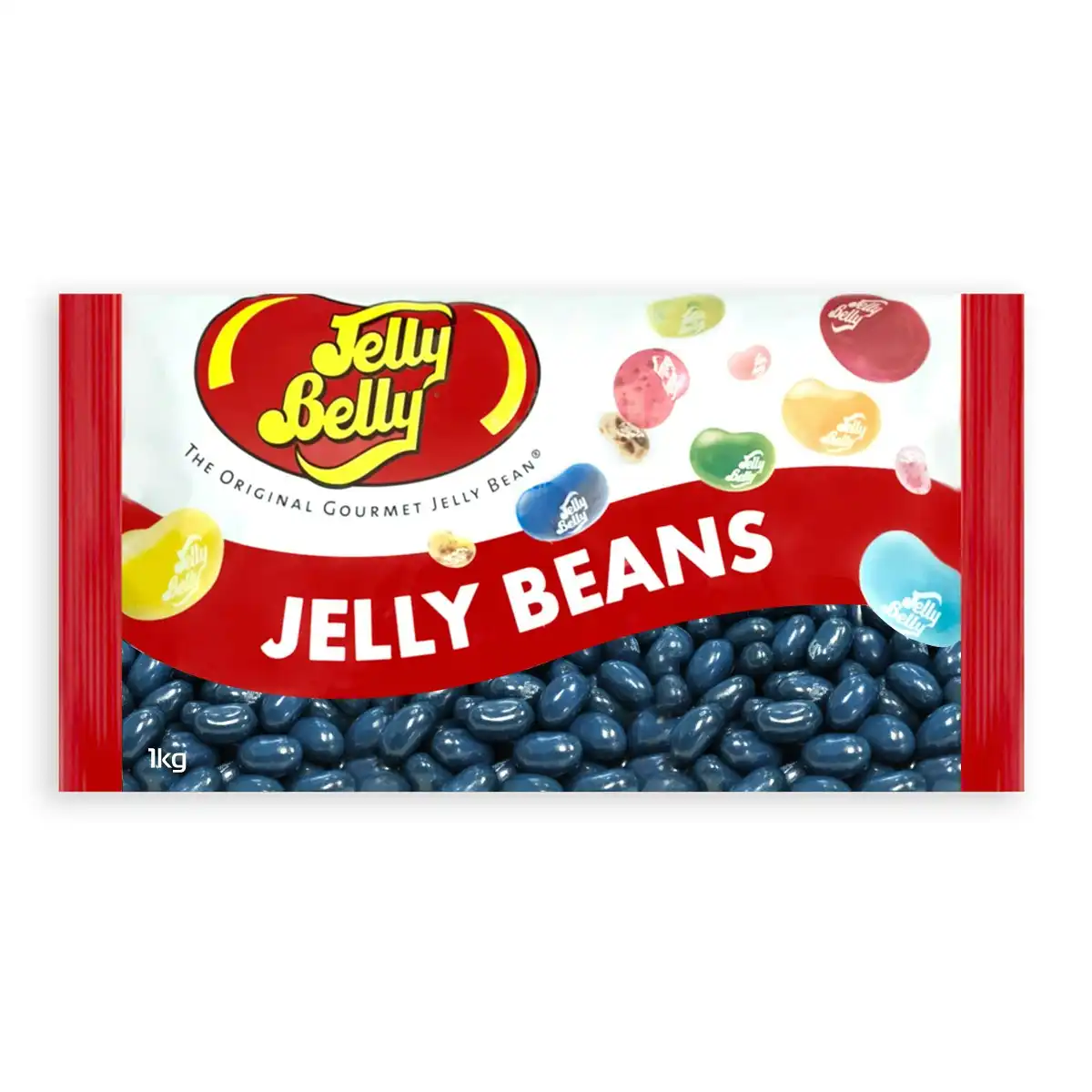 Jelly Belly Blueberry 1kg Jelly Bean Bag Chewy Sweet Confectionery Candy/Lollies
