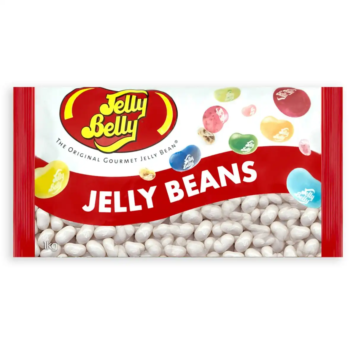 Jelly Belly Coconut 1kg Jelly Bean Bag Chewy Confectionery Sweets