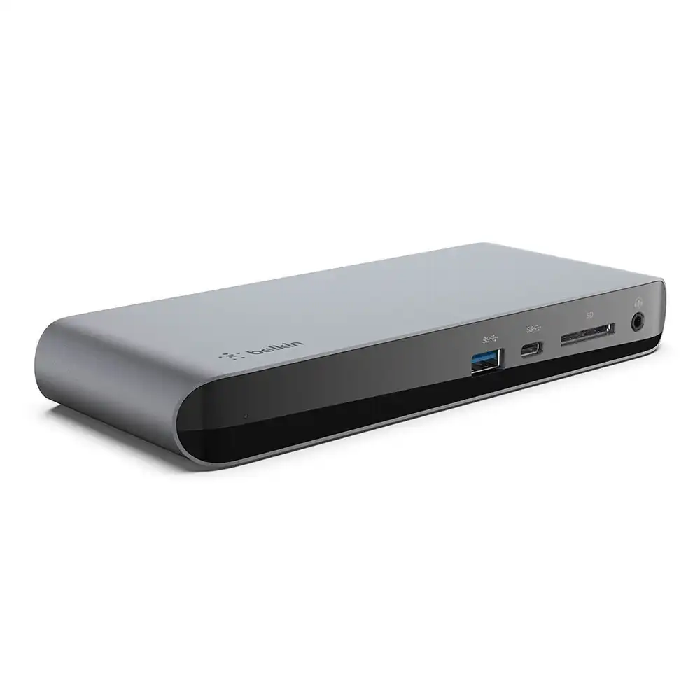 Belkin Thunderbolt 3 HD/USB-C/USB-A/Display Port 40 Gbps Dock for Mac/Windows BK