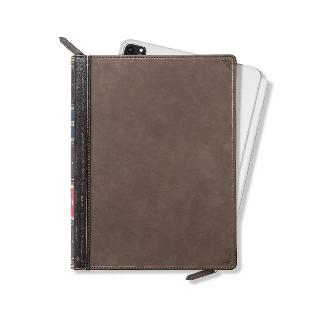 Twelve South BookBook Hardback Cover Case For iPad 11"/Keyboard Cream Lining
