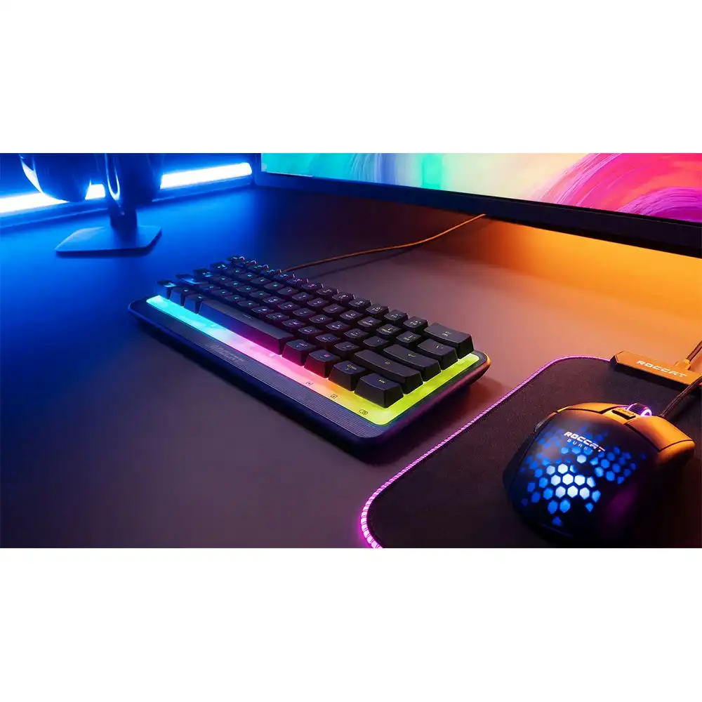 Roccat Magma Mini Gaming Keyboard RGB Lighting Anti-ghosting Internet Browsing
