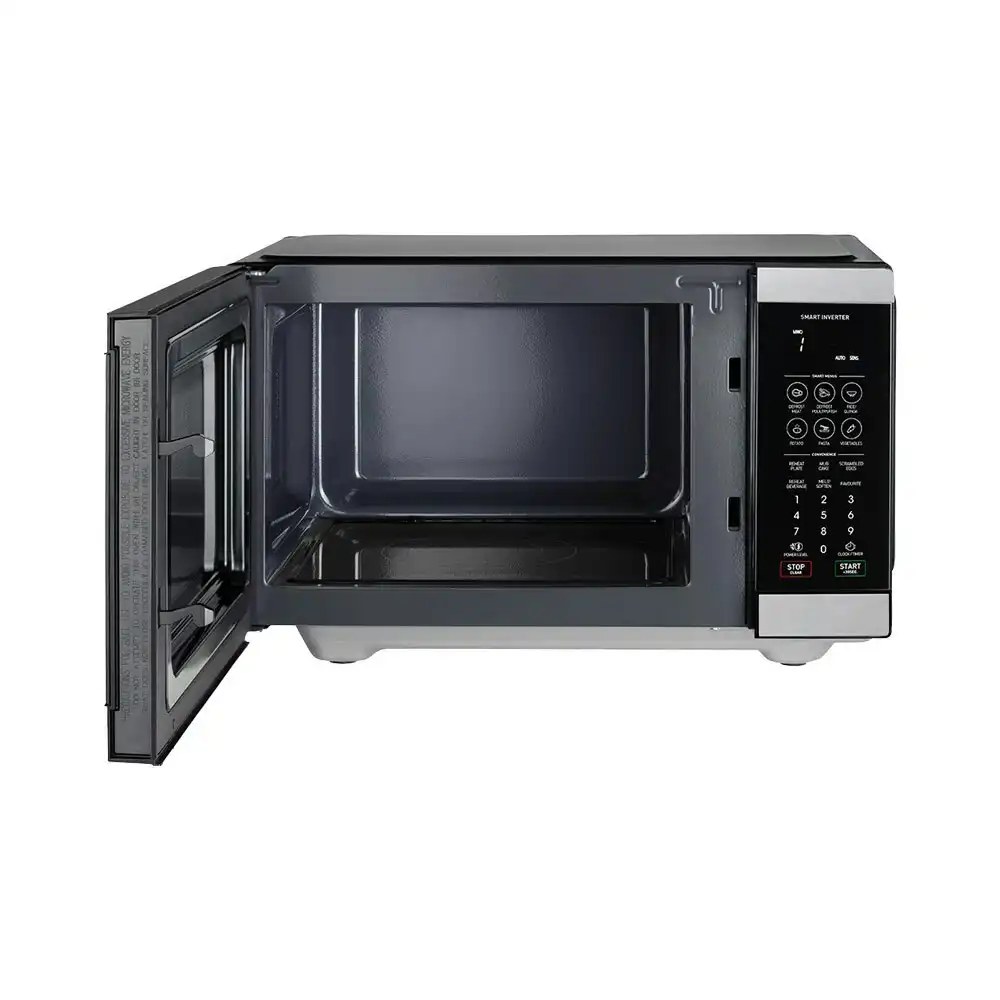 Sharp 26L Electric 900W Flatbed Inverter Kitchen Microwave Oven Stainless Steel