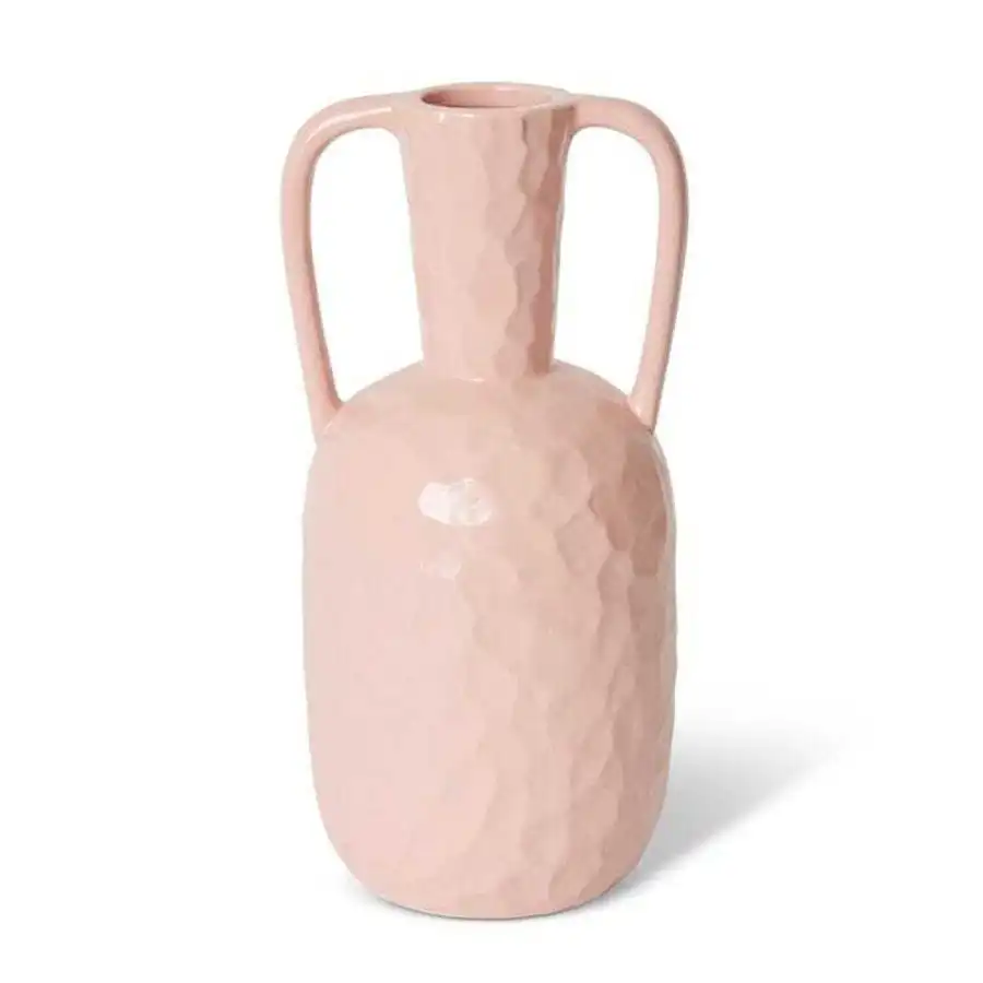 E Style Jamila 31cm Ceramic Plant/Flower Vase Tabletop Display Decor Pink