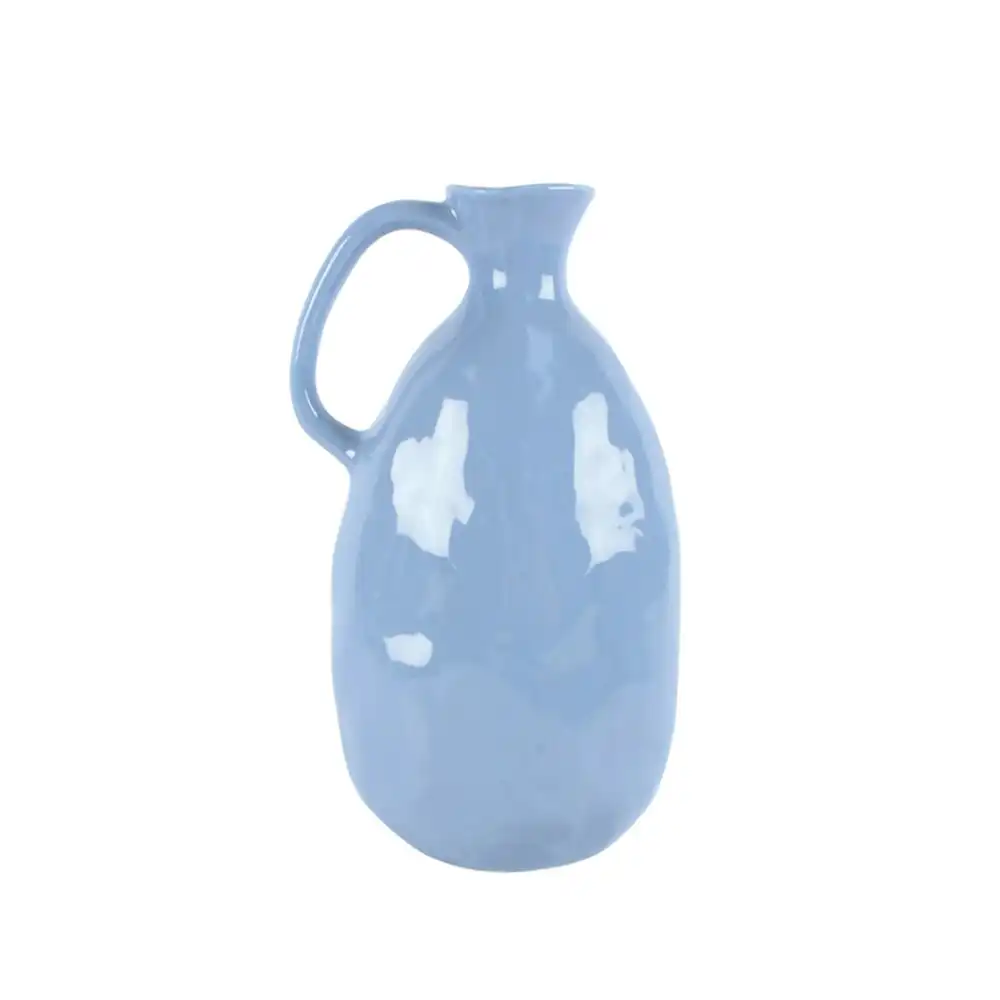 Maine & Crawford Caelin 30x16cm Lekyths Porcelain Vase Home Decor Baby Blue