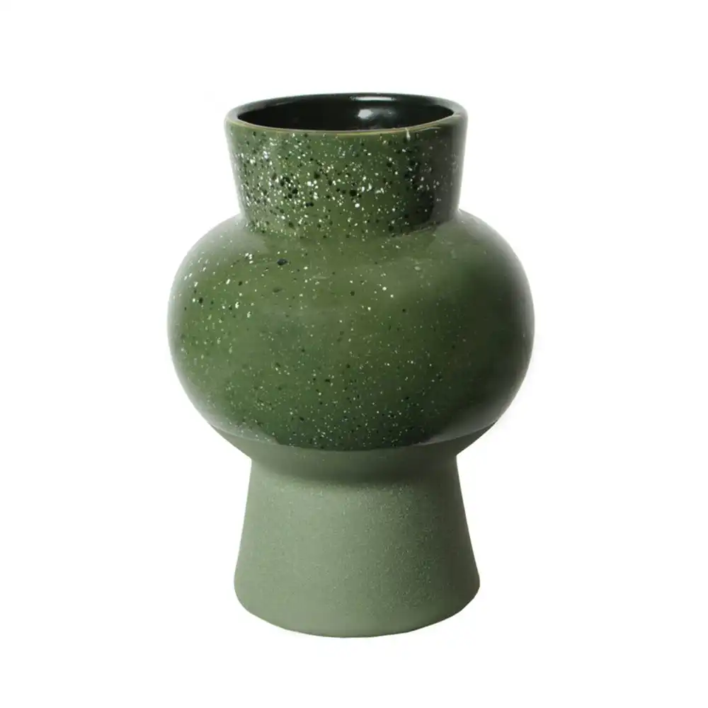 Maine & Crawford Eda 28.5x20cm Ceramic Flower Vase Pot Home Office Decor Forrest