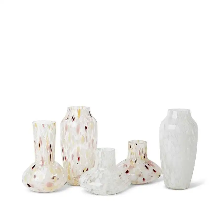 E Style 35cm Glass Freya Plant/Flower Vase Tabletop Display Pot Home Decor