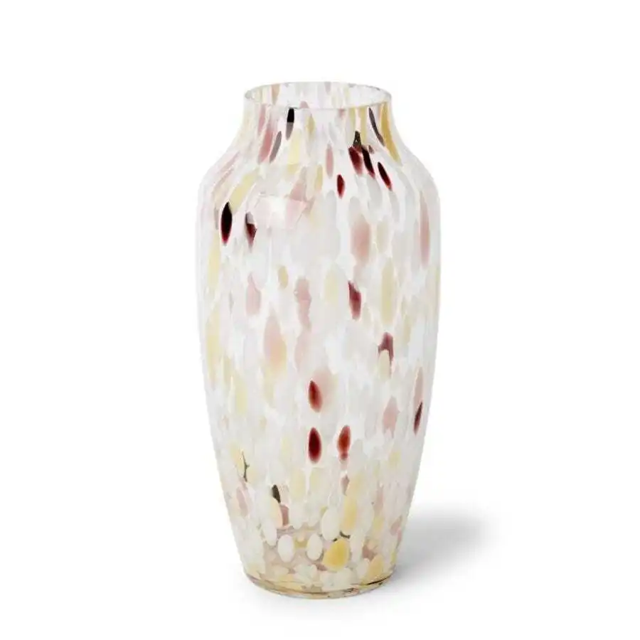 E Style 35cm Glass Freya Plant/Flower Vase Tabletop Display Pot Home Decor