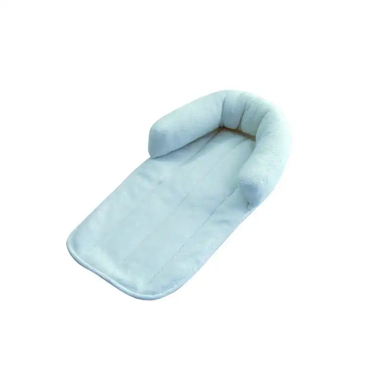 Playette Preemie Soft Quilted Padding Travel Head Support Premature Baby White