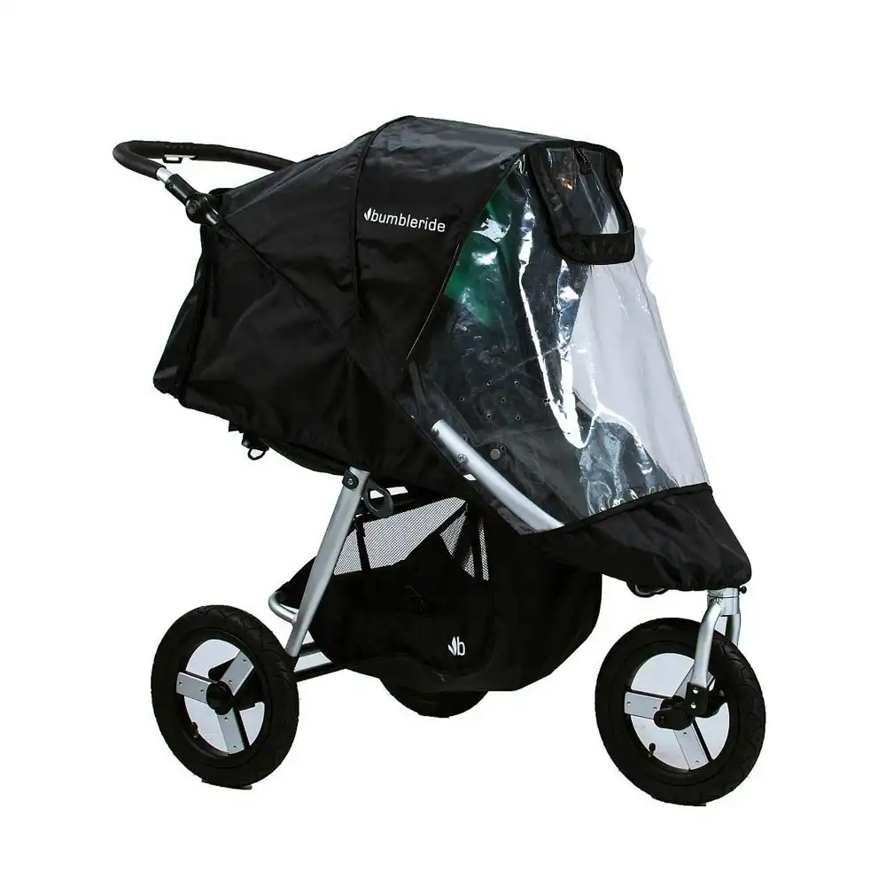 Bumbleride Buggy  Rain Wind Shield Cover For Indie/Speed Baby Stroller Black