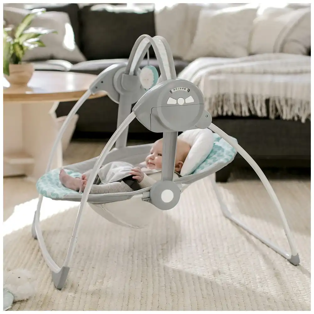 Ingenuity Ity 72cm Swingity Portable/Foldable Swing Cradle Seat f/ Baby 0m+ Goji