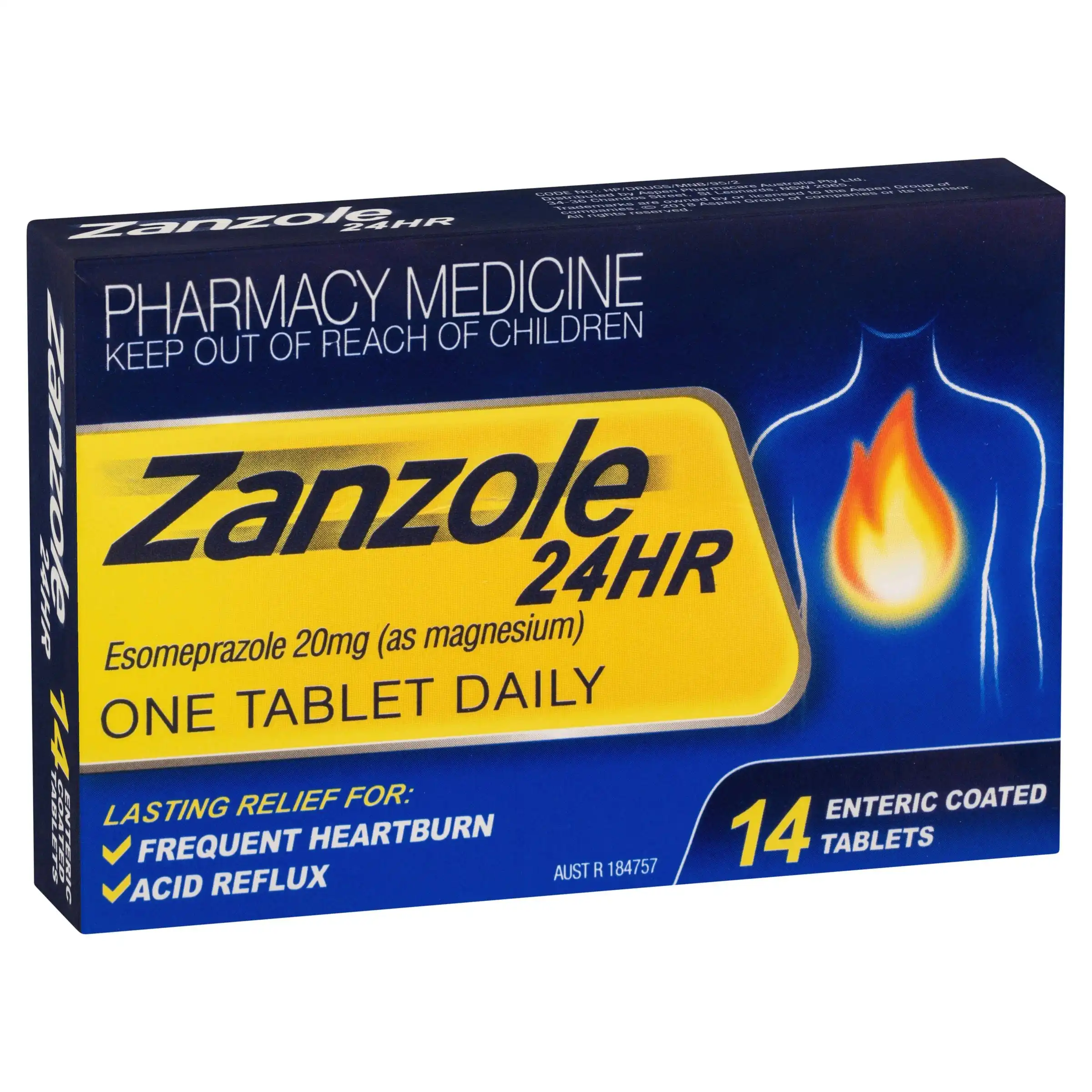 Zanzole 24HR 20mg 14 Tablets