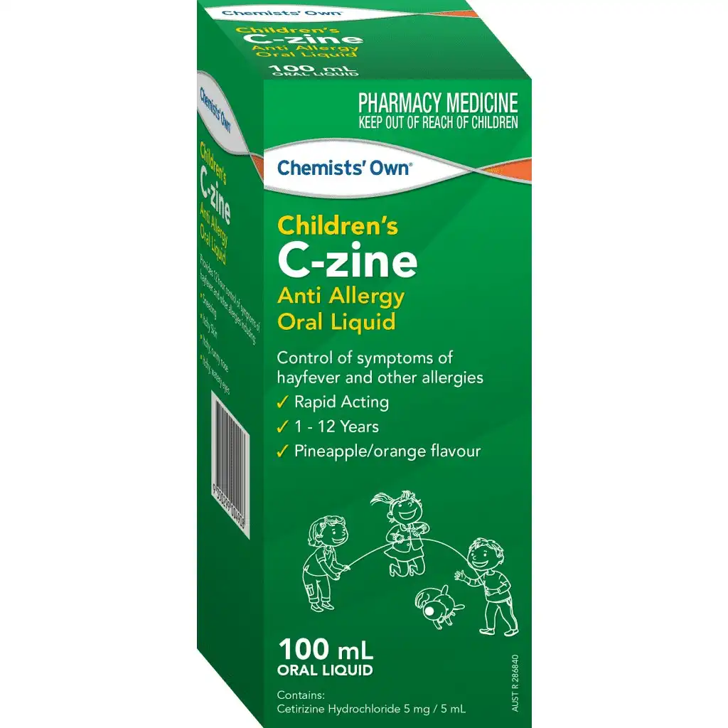 Chemists' Own Children's C-zine 100mL (Generic of ZYRTEC)