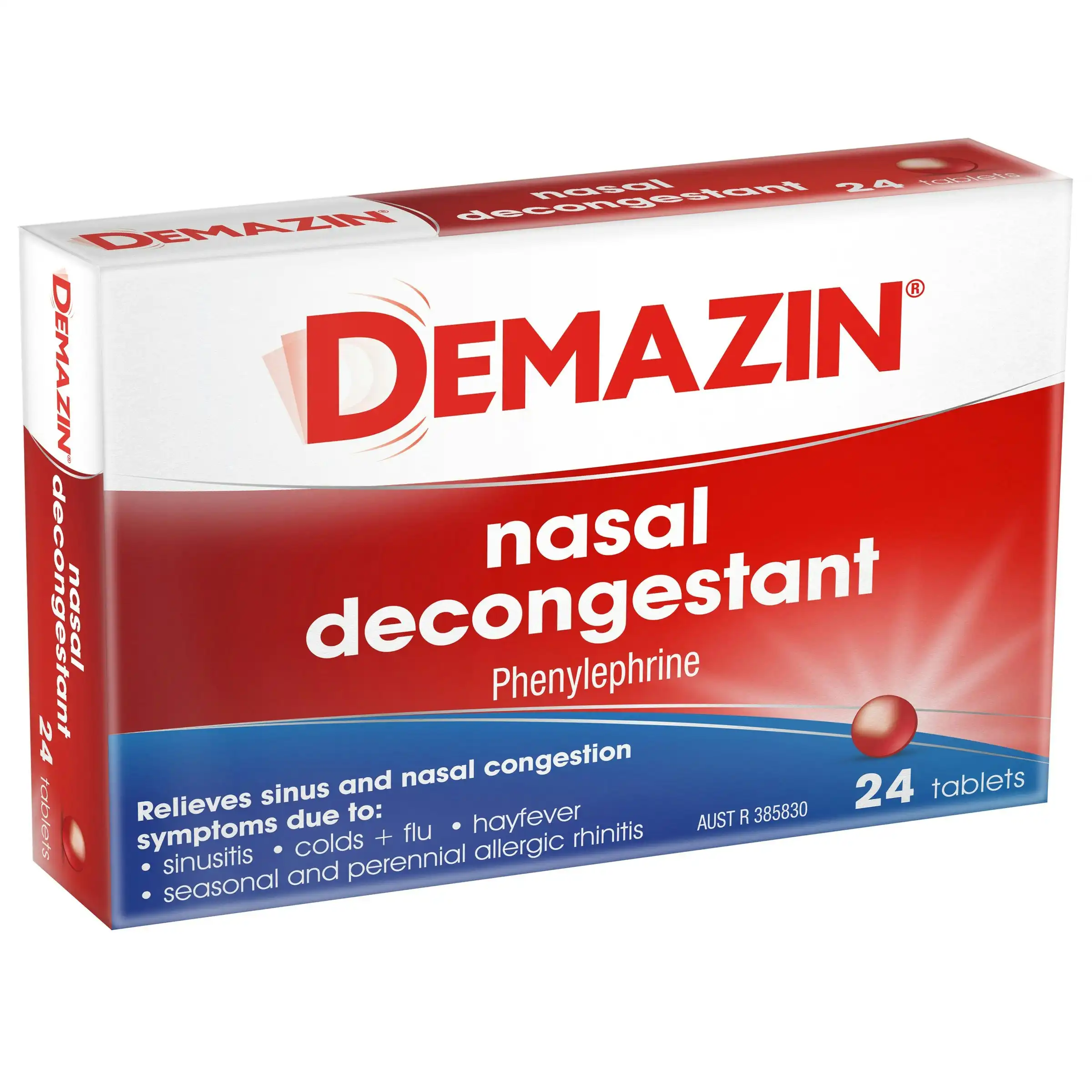 Demazin Nasal Decongestant 24 Tablet