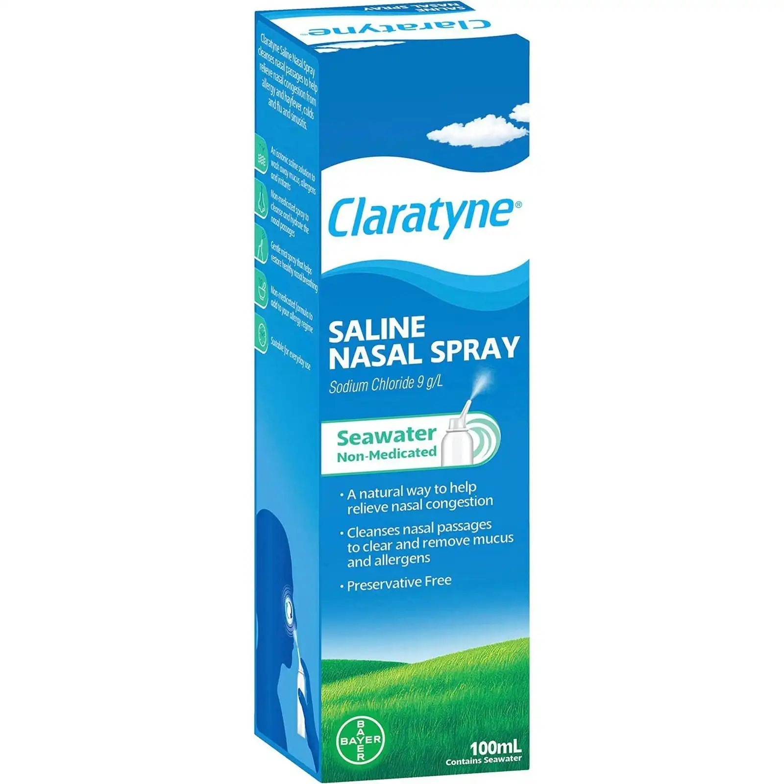 CLARATYNE Saline Nasal Spray 100mL
