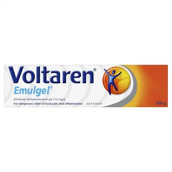 Voltaren Emulgel, Muscle and Back Pain Relief 150 g