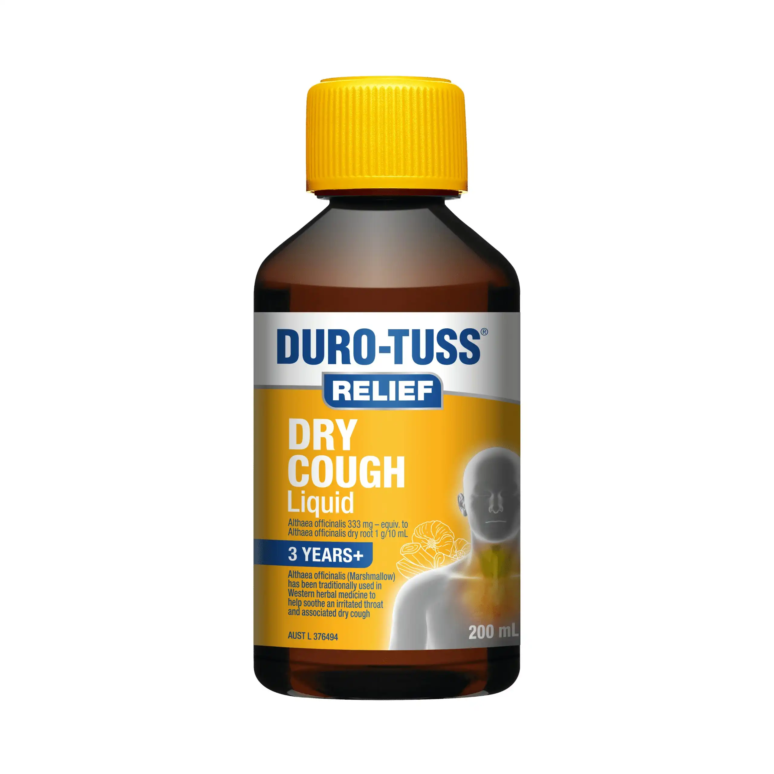 Duro Tuss Relief  Dry Cough Liquid 200ml