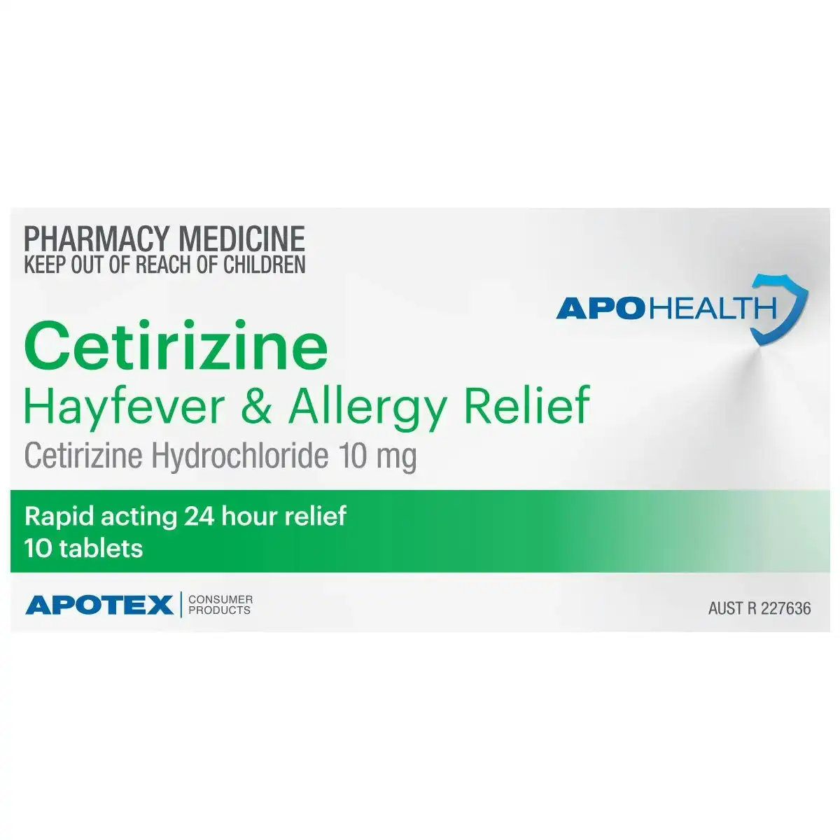 Apohealth Cetirizine 10mg 10 Tablets
