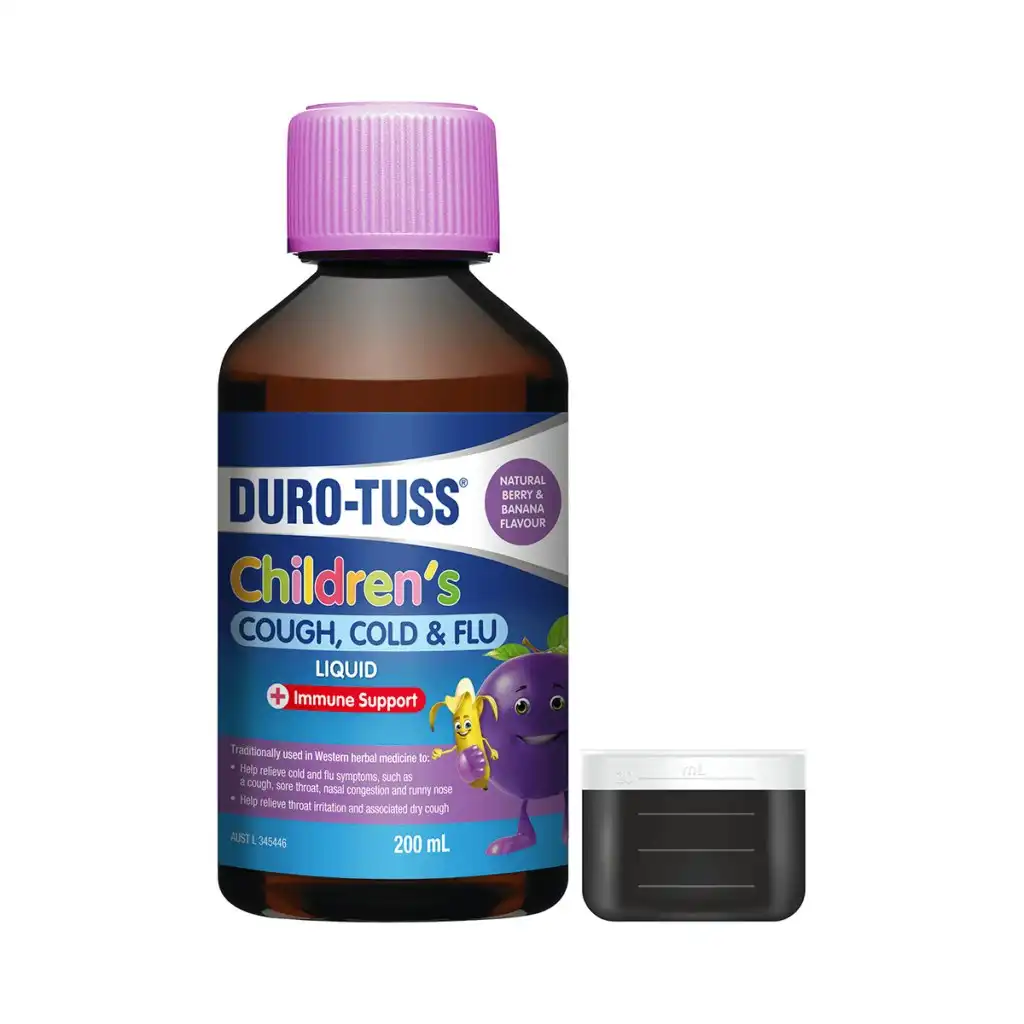 Duro-Tuss Children's Cold and Flu Liquid 200ml