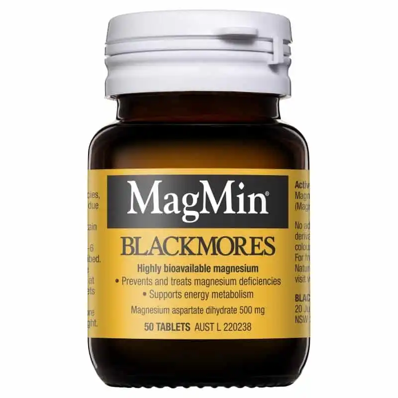 Blackmores Magmin 500mg 50 Tablets