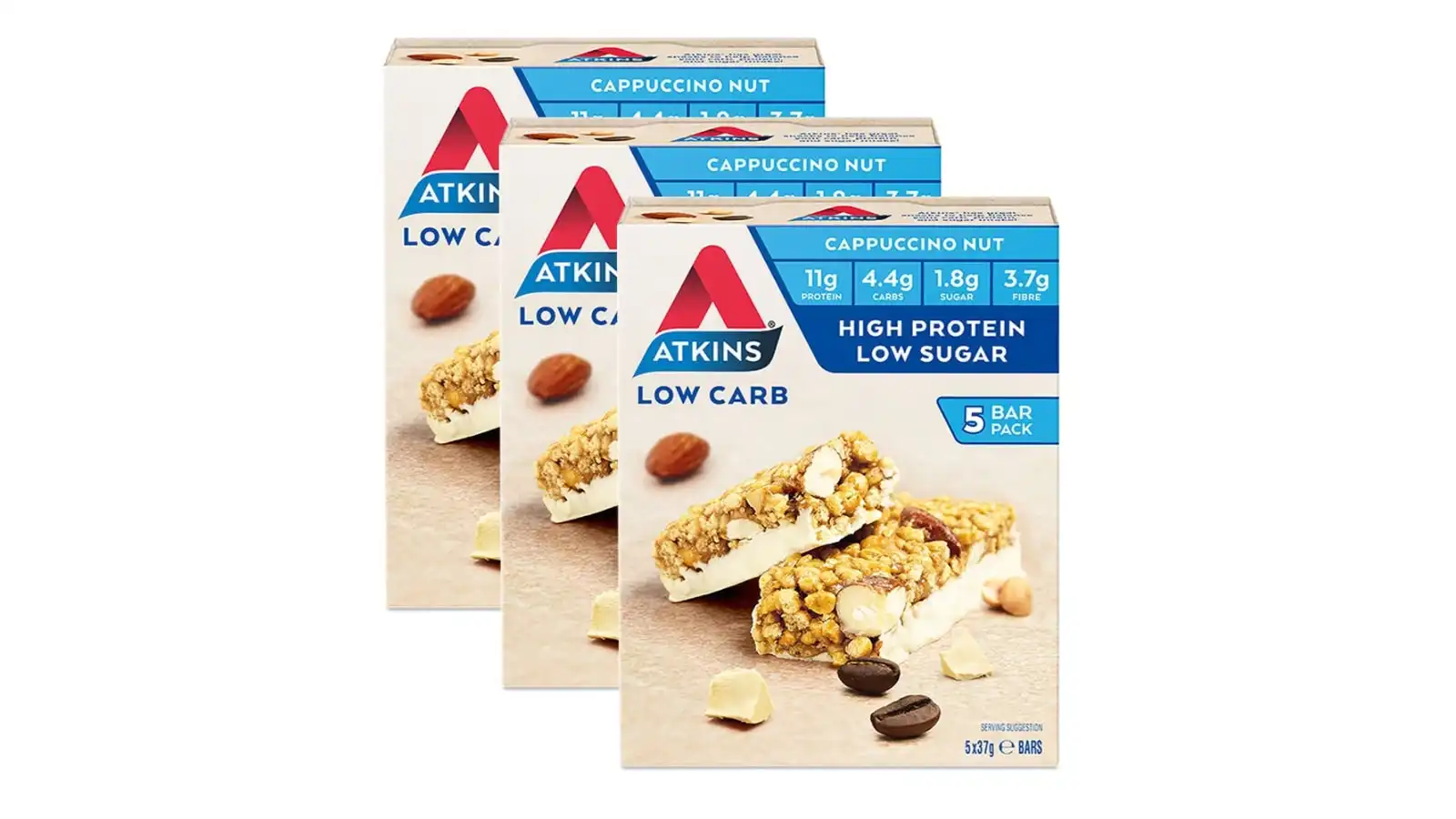 Atkins Day Break Cappuccino Nut 5 pack