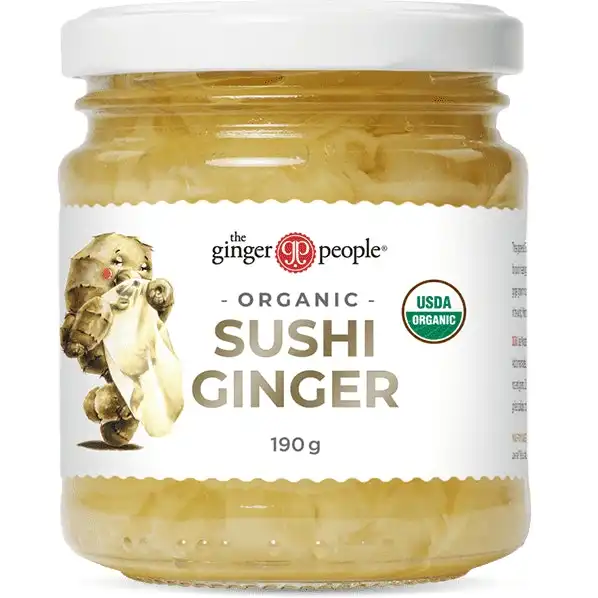The Ginger People Sushi Ginger Organic 190g 12pk