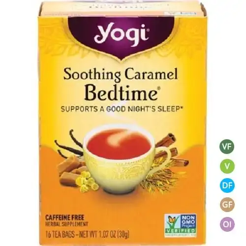 Yogi Tea Herbal Tea Bags Soothing Caramel Bedtime 16