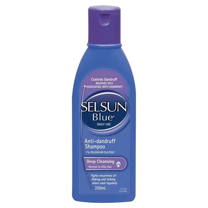 SELSUN Blue Deep Cleansing Anti-Dandruff Shampoo 200mL