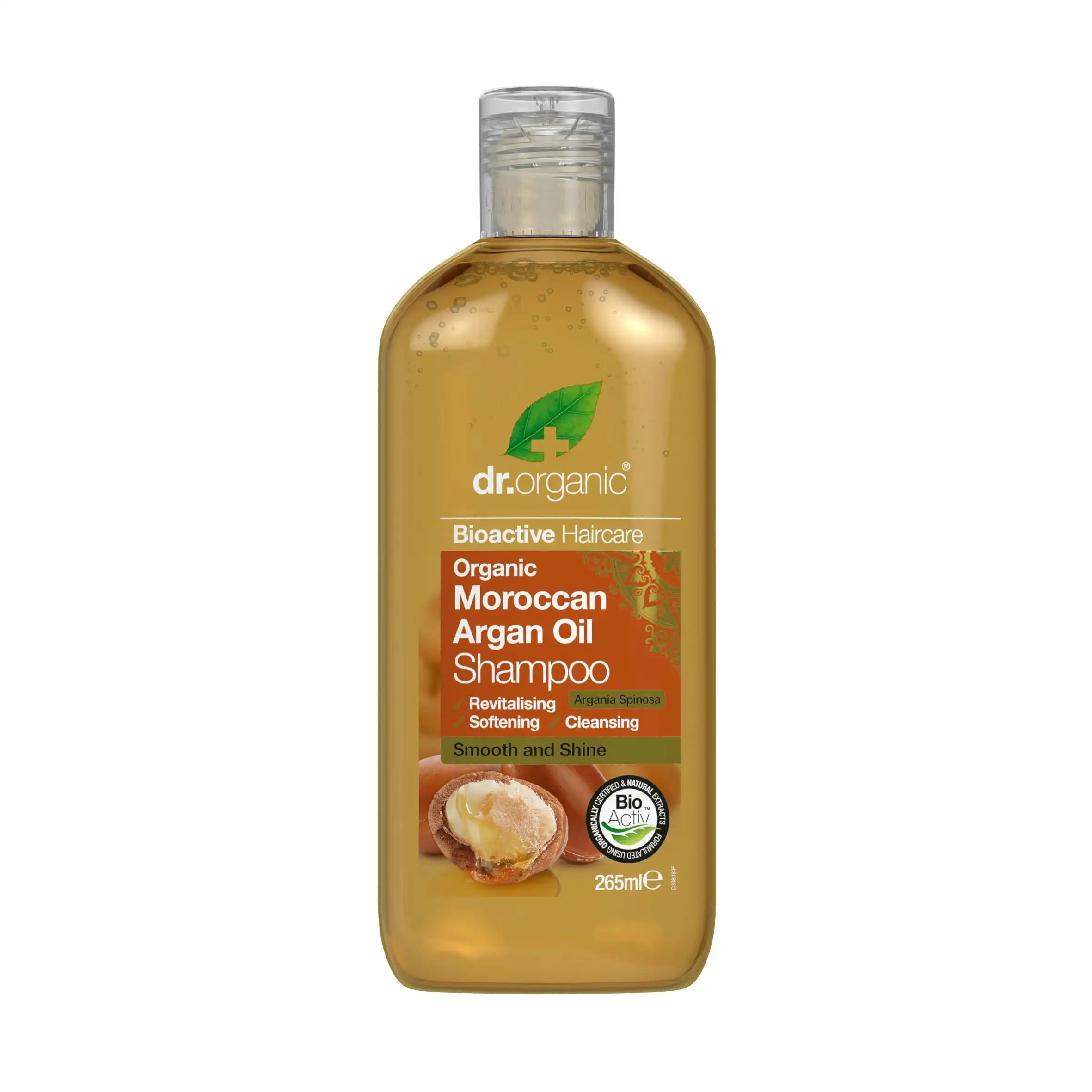 Dr Organic Shampoo Organic Moroccan Argan Oil 265ml