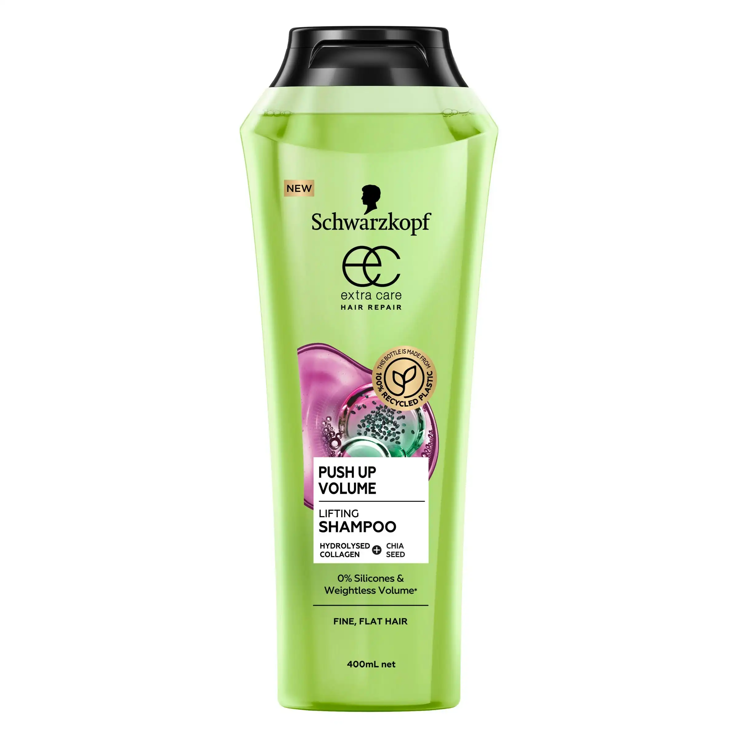 Schwarzkopf Extra Care Push-Up Volume Shampoo 400ml