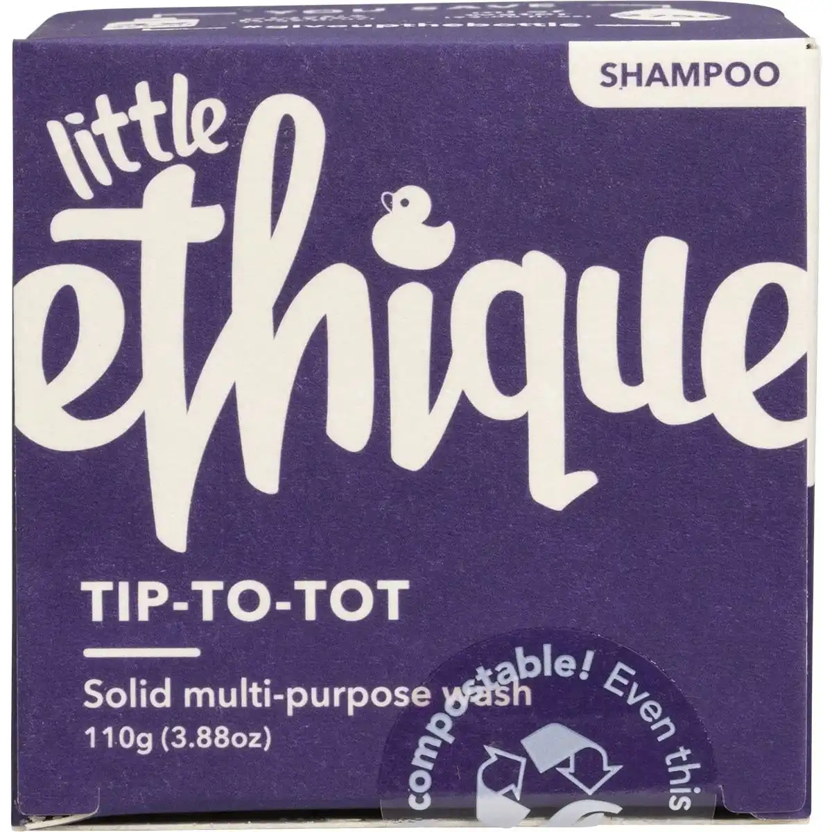 LITTLE ETHIQUE Solid Shampoo & Bodywash Tip-to-Tot 110g