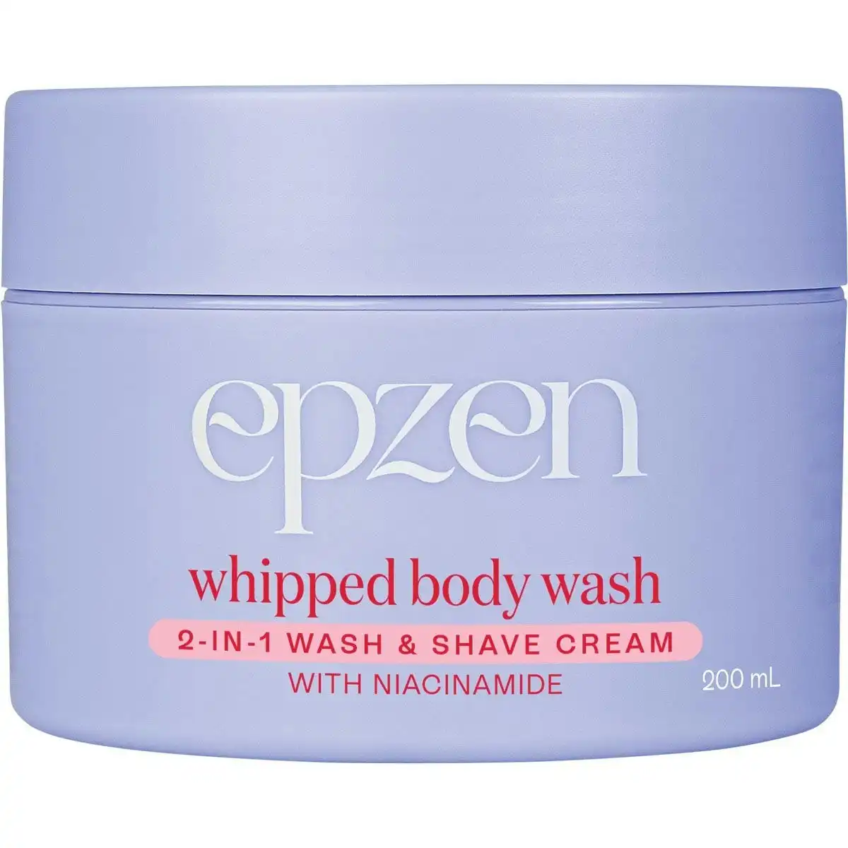 EpZen Whipped Body Wash 2-in-1 Wash & Shave Cream 200ml