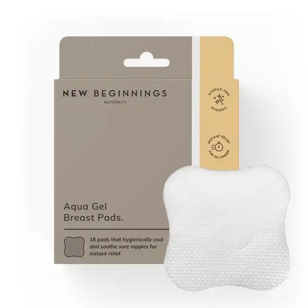 New Beginnings Aqua Gel Breast Pads 8 Packs