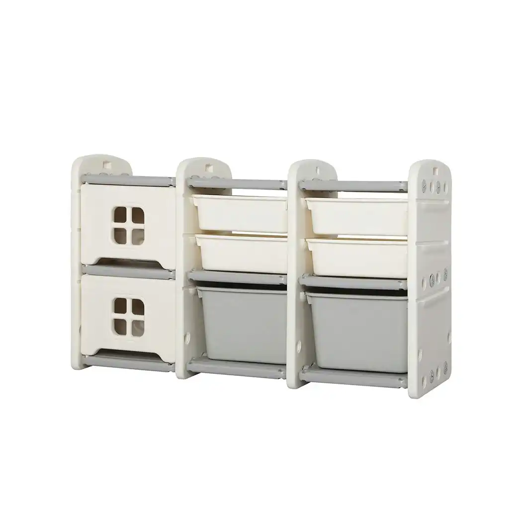 BoPeep Drawer Storage Cabinet Classified Toy Storage Rack Multi-layer 6 Cells
